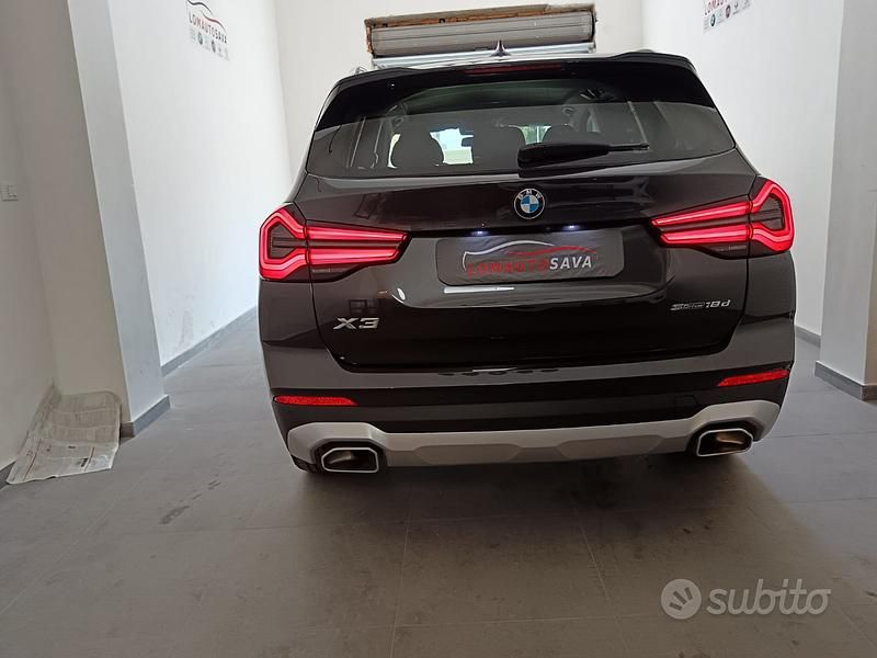 Usata BMW X3 150 CV (110 kW) 2022 Nero SUV