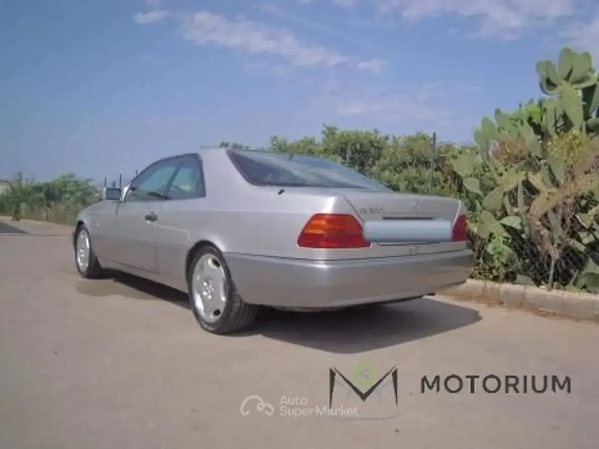 Usata Mercedes CL500 320 CV (235 kW) 1993 Grigio Coupé