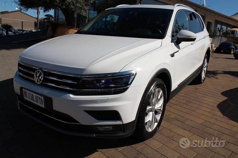 Usata VW Tiguan Advance 150 CV (110 kW) 2018 Bianco SUV