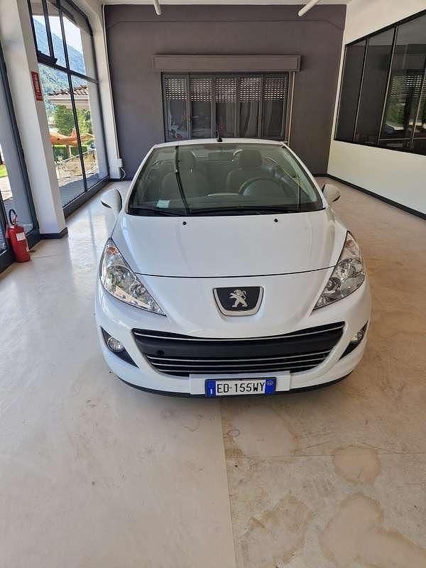 Usata Peugeot 207 CC 120 CV (88 kW) 2010 Bianco Cabrio