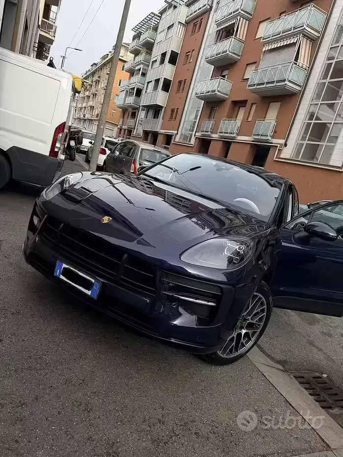 Usata Porsche Macan 265 CV (194 kW) 2021 Blu SUV