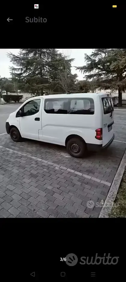 Usata Nissan NV200 110 CV (80 kW) 2016 Bianco Monovolume