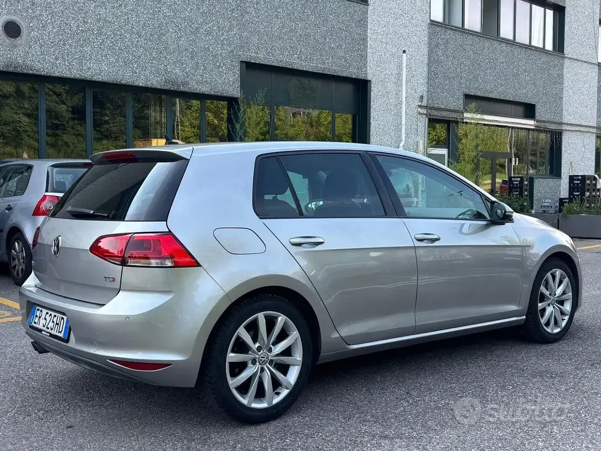 Usata VW Golf VII 122 CV (89 kW) 2013 Grigio Berlina
