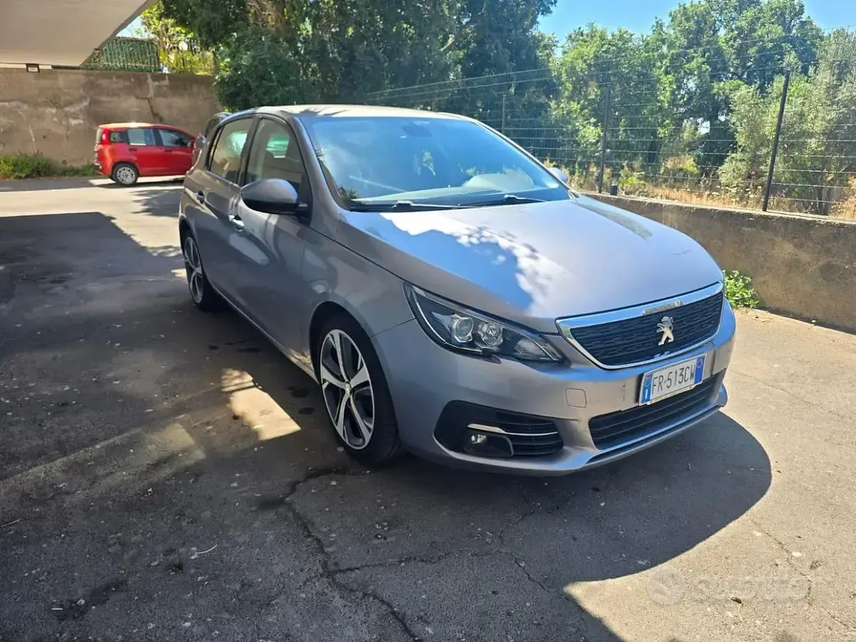 Usata Peugeot 308 131 CV (96 kW) 2018 Grigio Berlina