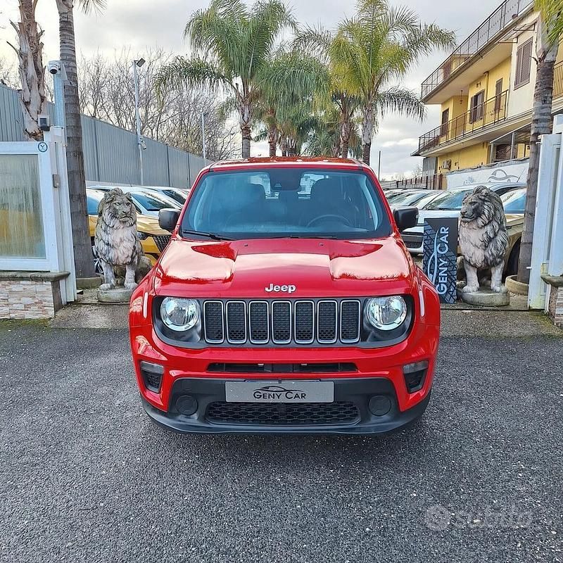 Usata Jeep Renegade Longitude 120 CV (88 kW) 2022 Rosso SUV