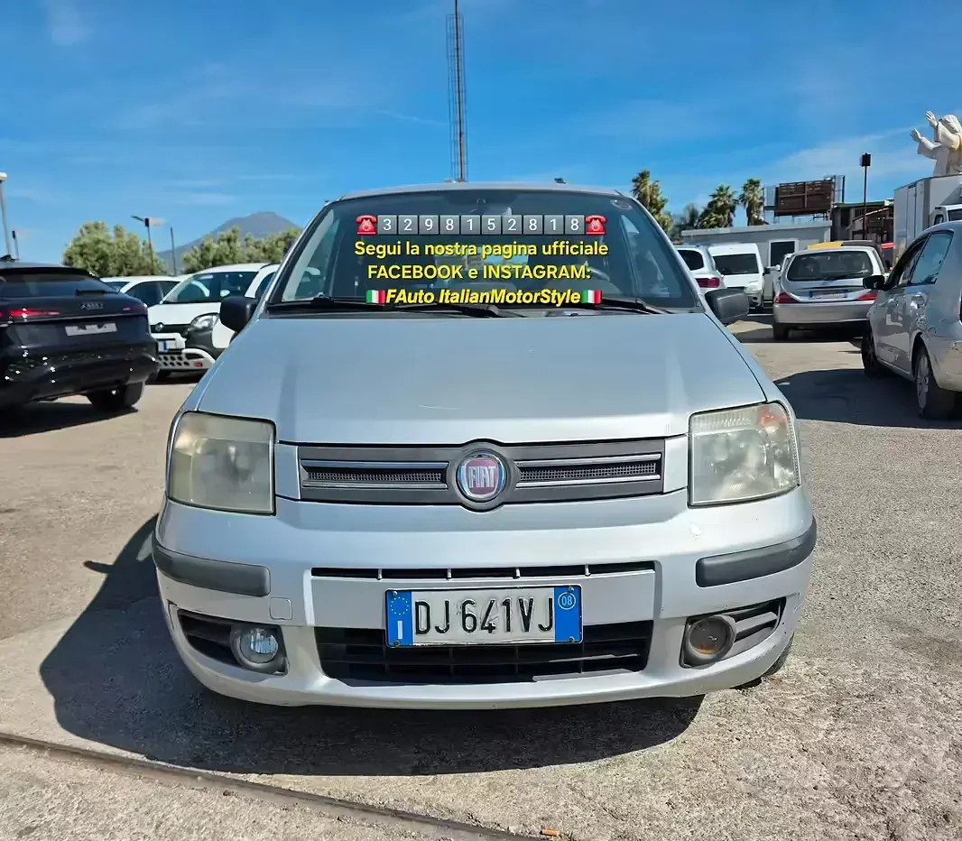 Usata Fiat Panda 60 CV (44 kW) 2008 Grigio Utilitaria