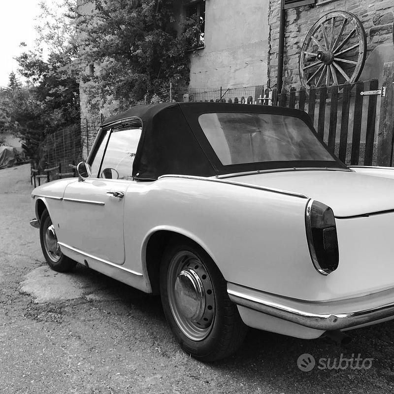 Usata Innocenti 950 Spider 1960 Bianco Cabrio