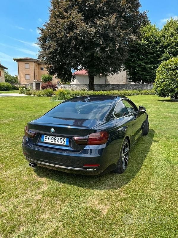 Usata BMW 430 Luxury Line 258 CV (189 kW) 2015 Blu Coupé
