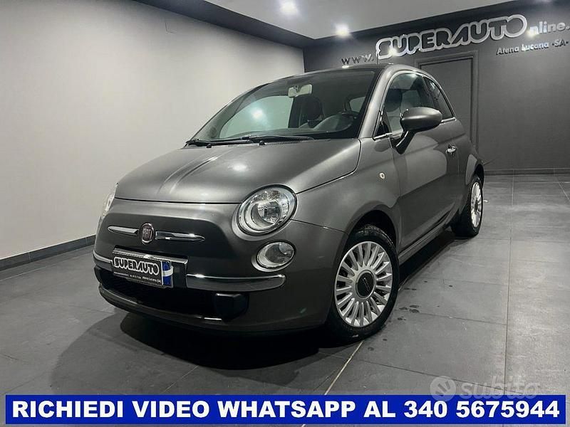 Usata Fiat 500 Lounge 69 CV (50 kW) 2015 Grigio Utilitaria