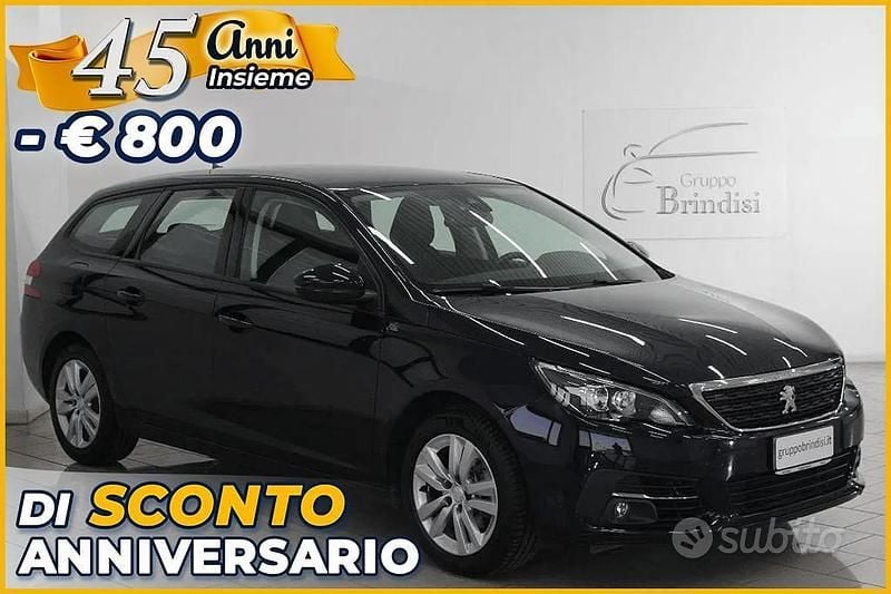 Nero Usata 2020 Peugeot 308 SW S Station wagon | 11.000 € (Super prezzo) - Immagine 1/4