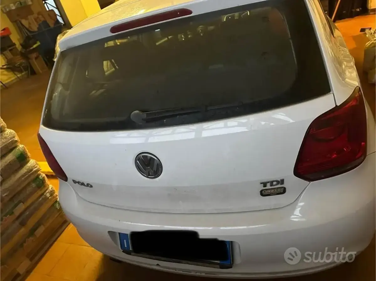 Usata VW Polo 80 CV (58 kW) 2012 Bianco Utilitaria