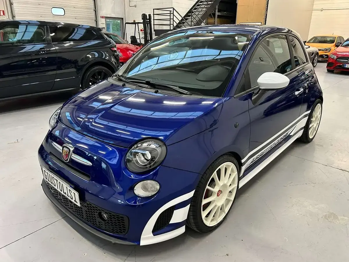 Usata Abarth 595 159 CV (116 kW) 2016 Blu/azzurro Utilitaria