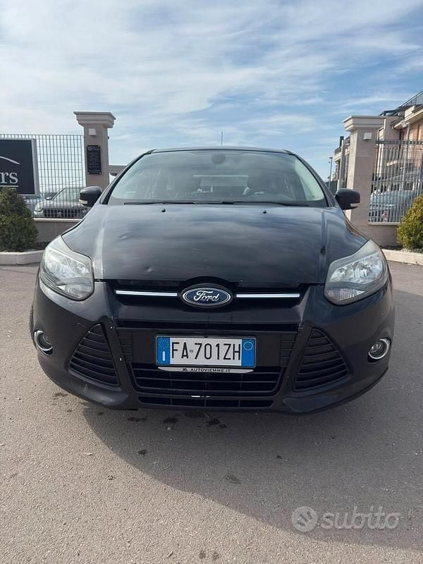 Usata Ford Focus Titanium 95 CV (69 kW) 2015 Nero Berlina