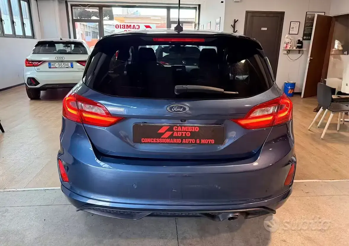 Usata Ford Fiesta ST-Line 2019 Blu Utilitaria