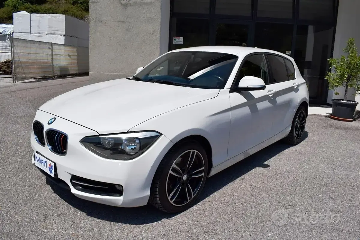 Usata BMW 116 M Sport 116 CV (85 kW) 2015 Bianco Utilitaria