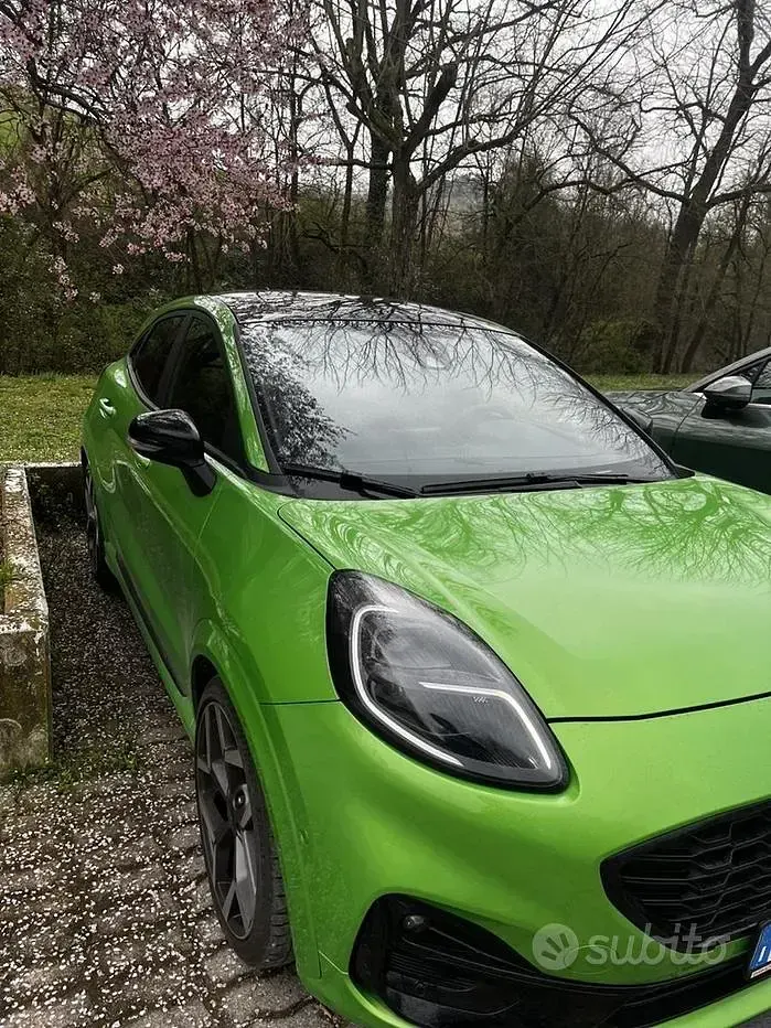 Usata Ford Puma Performance Edition 200 CV (147 kW) 2023 Verde SUV