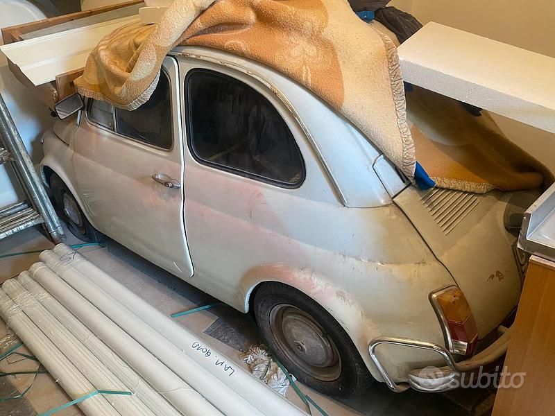Usata Fiat 500 1970 Bianco Utilitaria