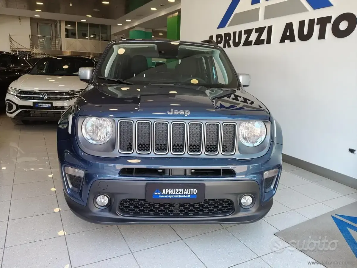 Usata Jeep Renegade Limited 120 CV (88 kW) 2022 Blu/azzurro SUV