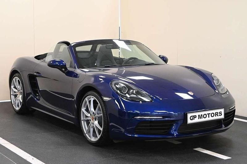 Blu/azzurro Usata 2020 Porsche 718 Boxster Cabrio | 66.900 € (Ottimo prezzo) - Immagine 1/4