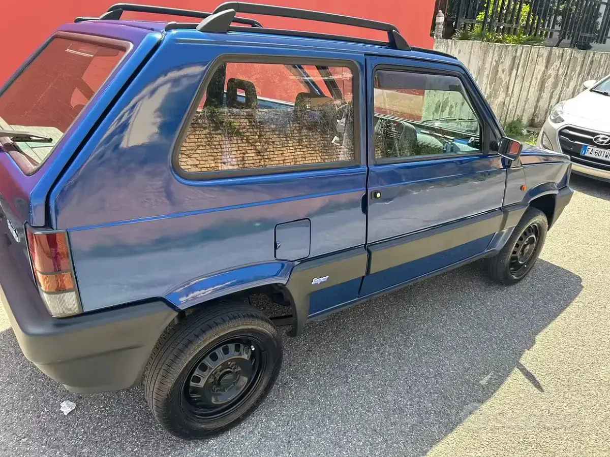 Usata Fiat Panda 54 CV (39 kW) 2003 Bluazzurro Utilitaria