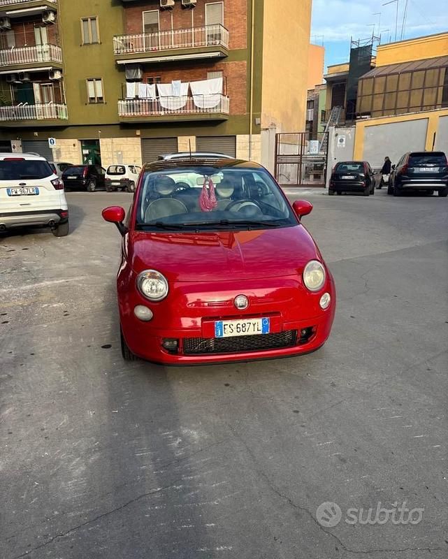 Usata Fiat 500 95 CV (69 kW) 2014 Rosso Utilitaria