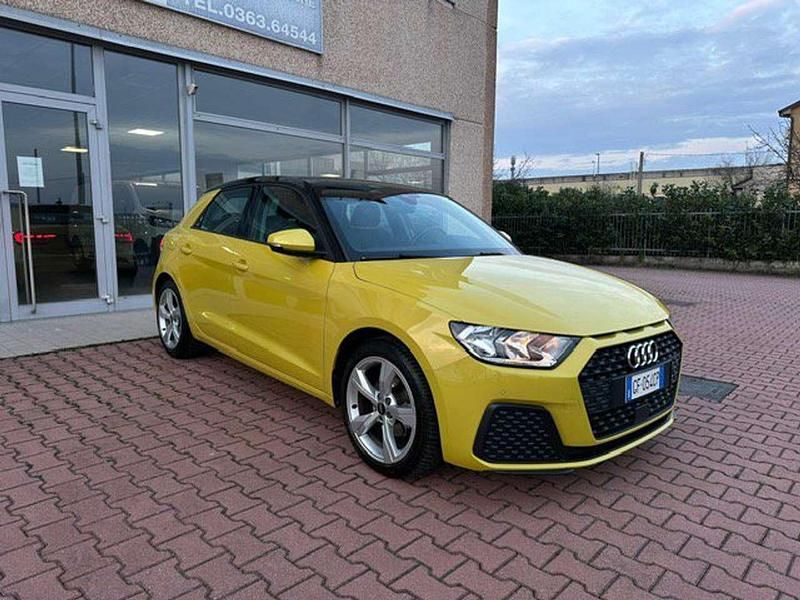 Usata Audi A1 Sportback Admired 110 CV (80 kW) 2021 Giallo Utilitaria