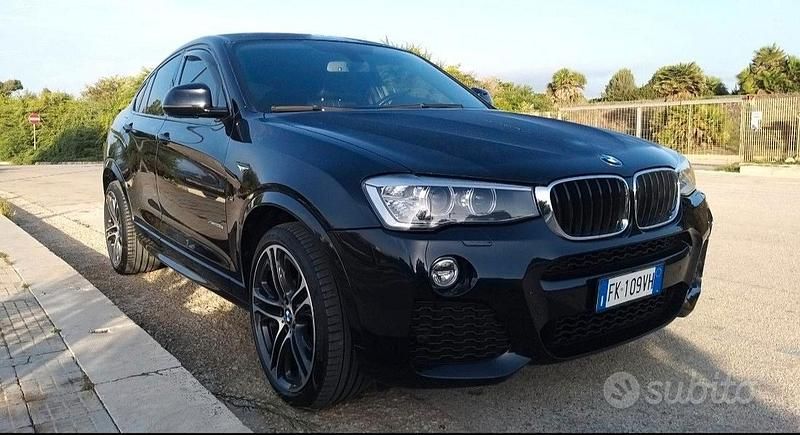 Usata BMW X4 M Sport 190 CV (139 kW) 2014 Blu SUV