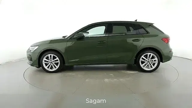 Usata Audi A3 Advanced 116 CV (85 kW) 2026 Verde district metallizzato