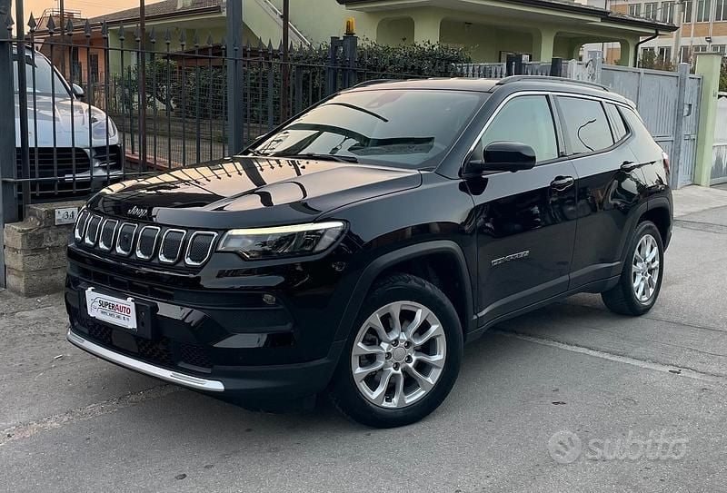 Usata Jeep Compass Limited 130 CV (95 kW) 2022 Nero SUV