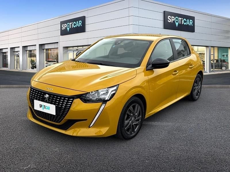 Giallo Usata 2022 Peugeot 208 Active Due volumi | 13.450 € (Buon prezzo) - Immagine 1/4