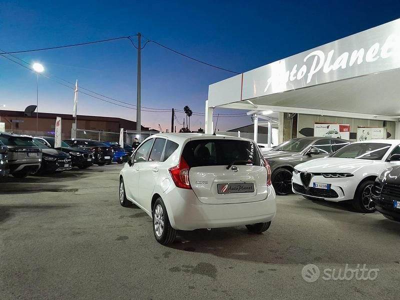 Usata Nissan Note Acenta 76 CV (55 kW) 2015 Bianco Monovolume