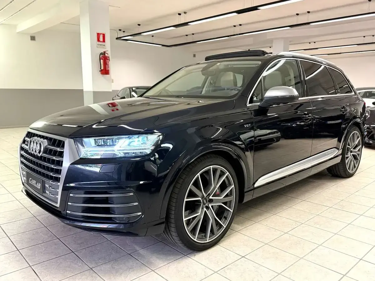 Usata Audi SQ7 435 CV (319 kW) 2016 Blu/azzurro SUV