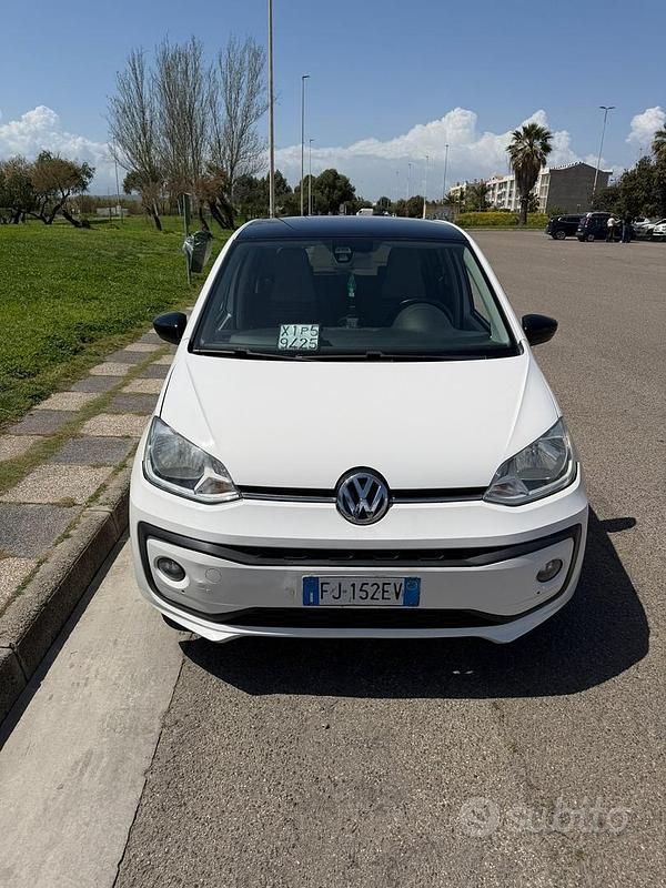 Usata VW up! 60 CV (44 kW) 2017 Bianco Utilitaria