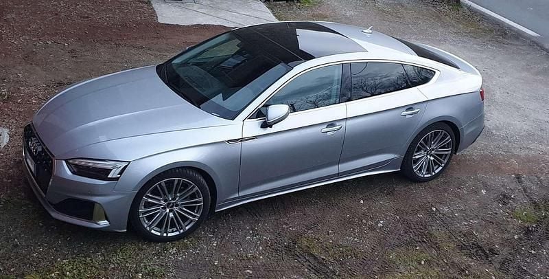 Usata Audi A5 Sportback Advanced 163 CV (119 kW) 2020 Grigio Utilitaria