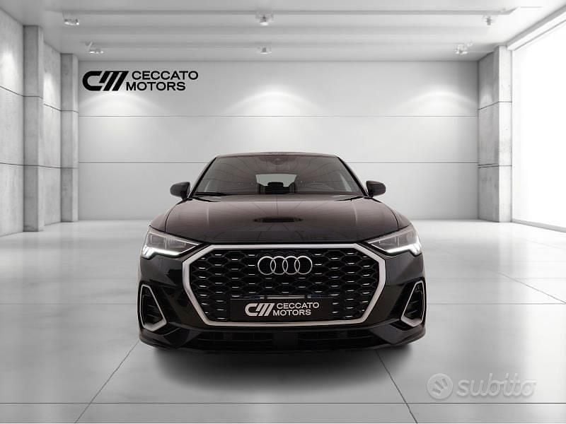 Usata Audi Q3 Sportback S-Line 150 CV (110 kW) 2019 Nero SUV