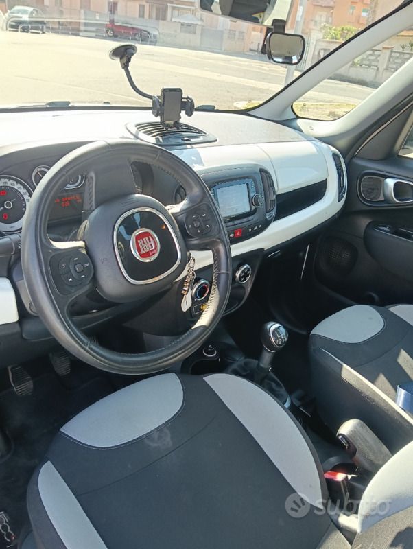 Usata Fiat 500L 85 CV (62 kW) 2015 Bianco Monovolume