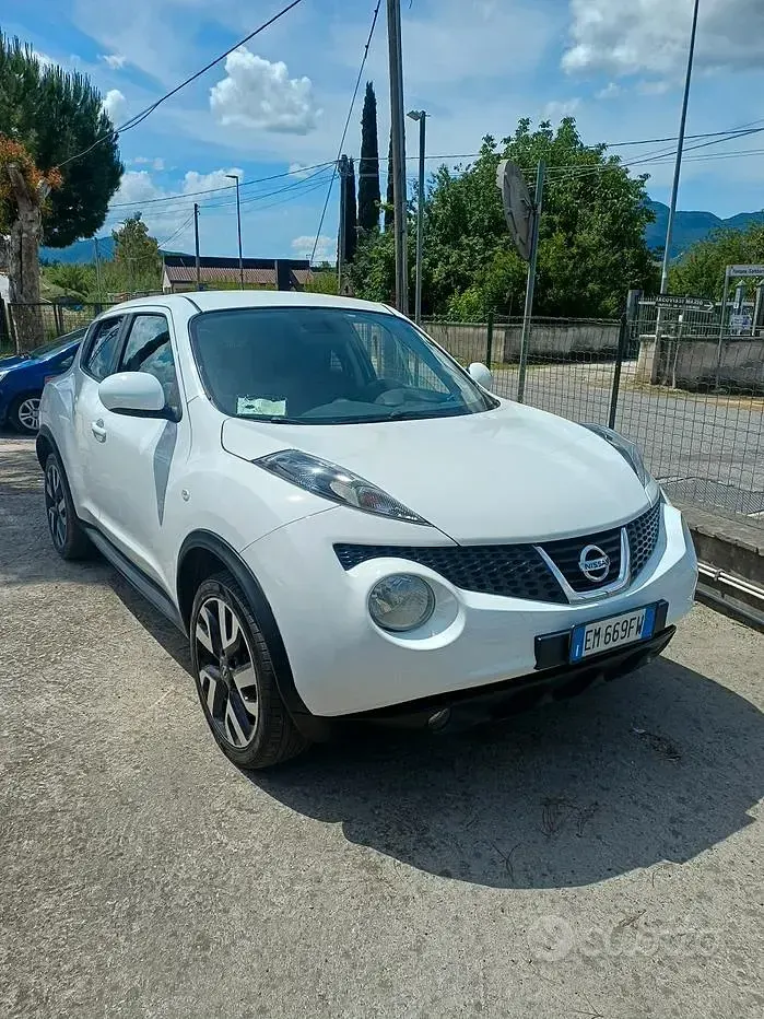 Usata Nissan Juke 110 CV (80 kW) 2012 Bianco SUV