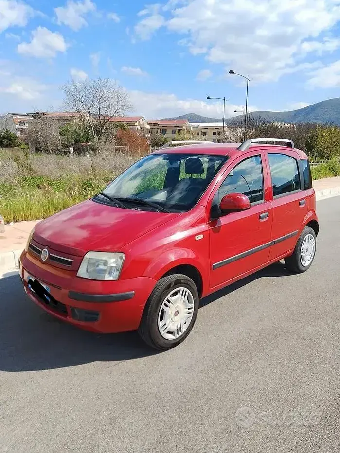 Usata Fiat Panda 60 CV (44 kW) 2010 Rosso Utilitaria