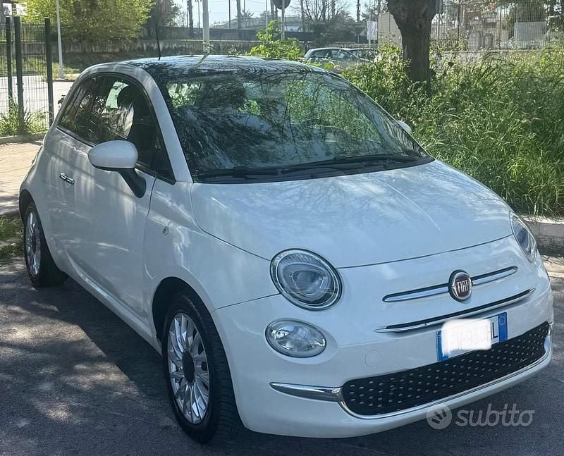 Usata Fiat 500 69 CV (50 kW) 2020 Bianco Berlina
