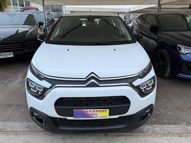 Usata Citroën C3 Shine 101 CV (74 kW) 2021 Bianco Utilitaria