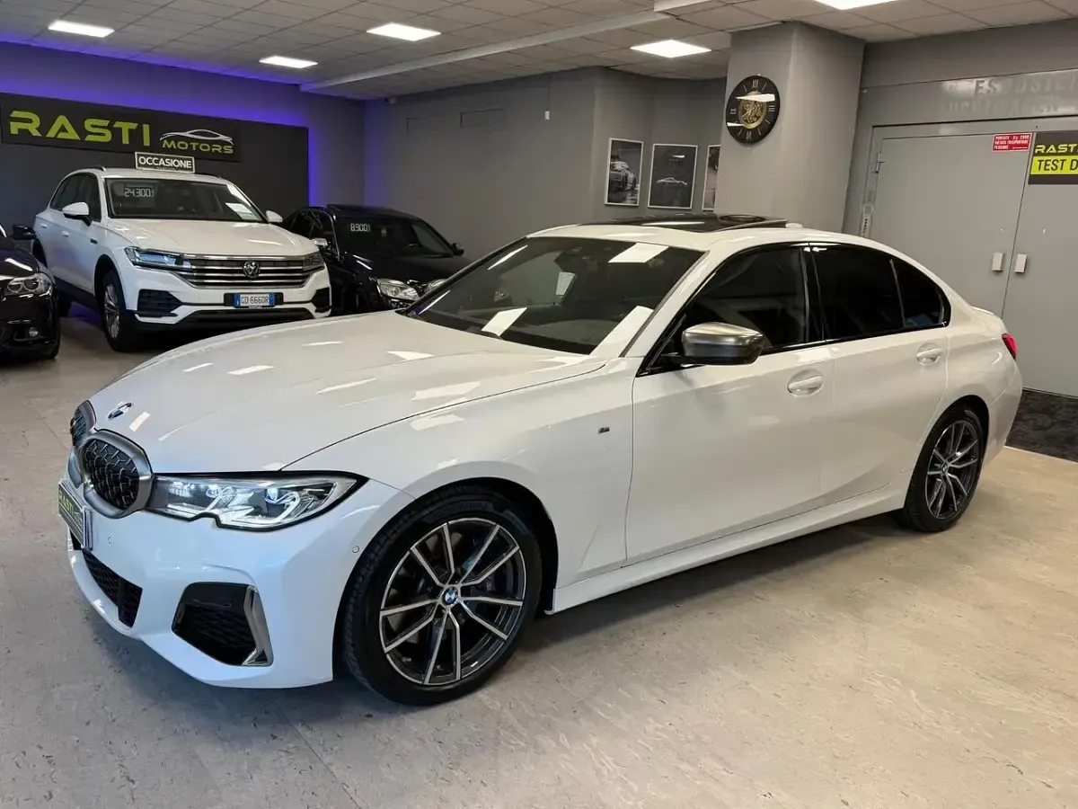 Usata BMW M340 M Sport 374 CV (275 kW) 2021 Bianco Berlina