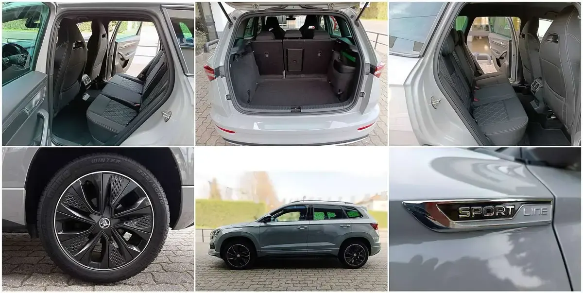 Usata Skoda Karoq SportLine 150 CV (110 kW) 2022 Grigio SUV