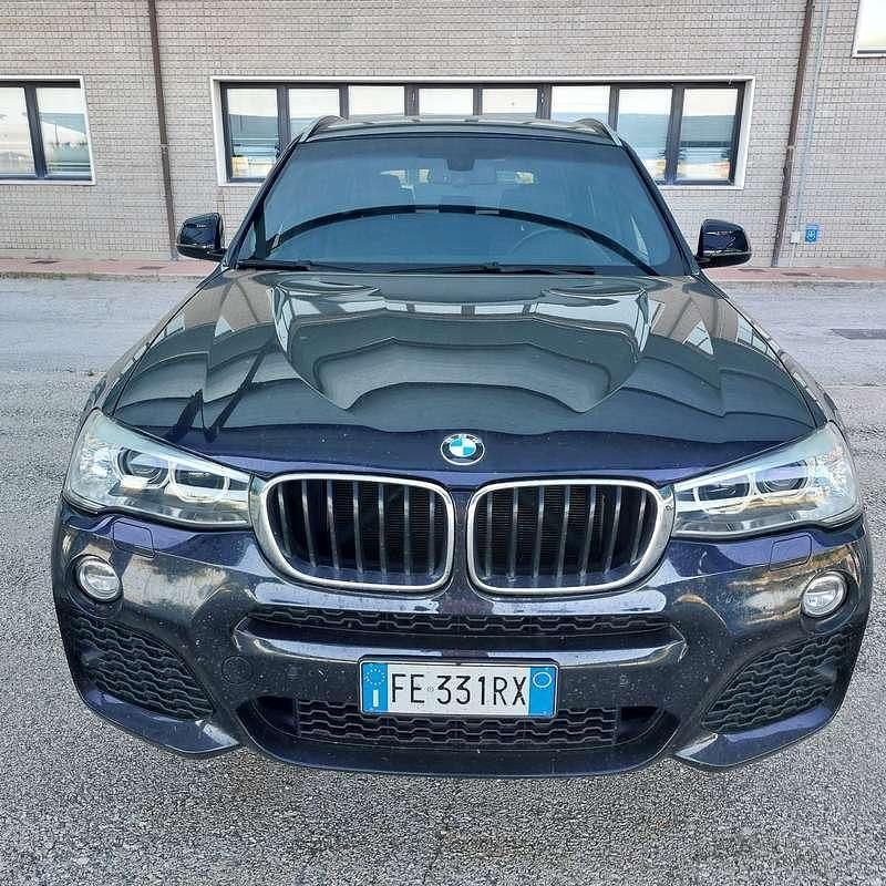 Begagnad BMW X3 M Sport 190 HK (139 kW) 2016 Blå SUV