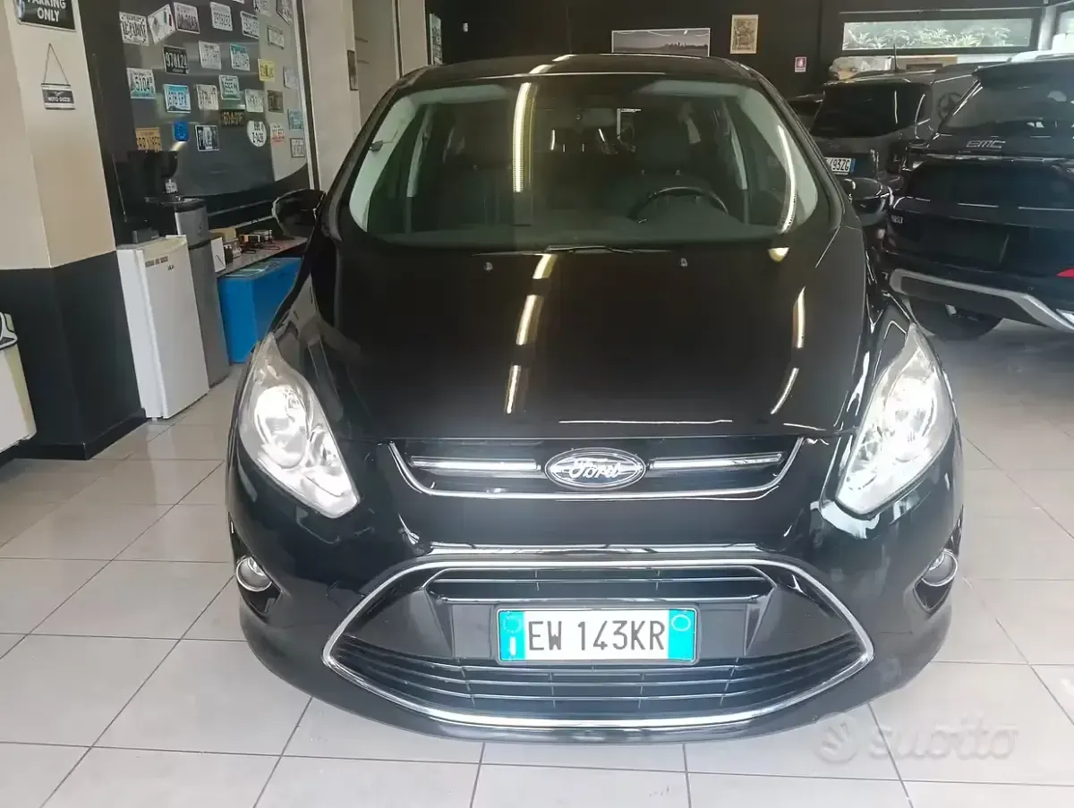 Usata Ford C-MAX Titanium 116 CV (85 kW) 2014 Nero Monovolume