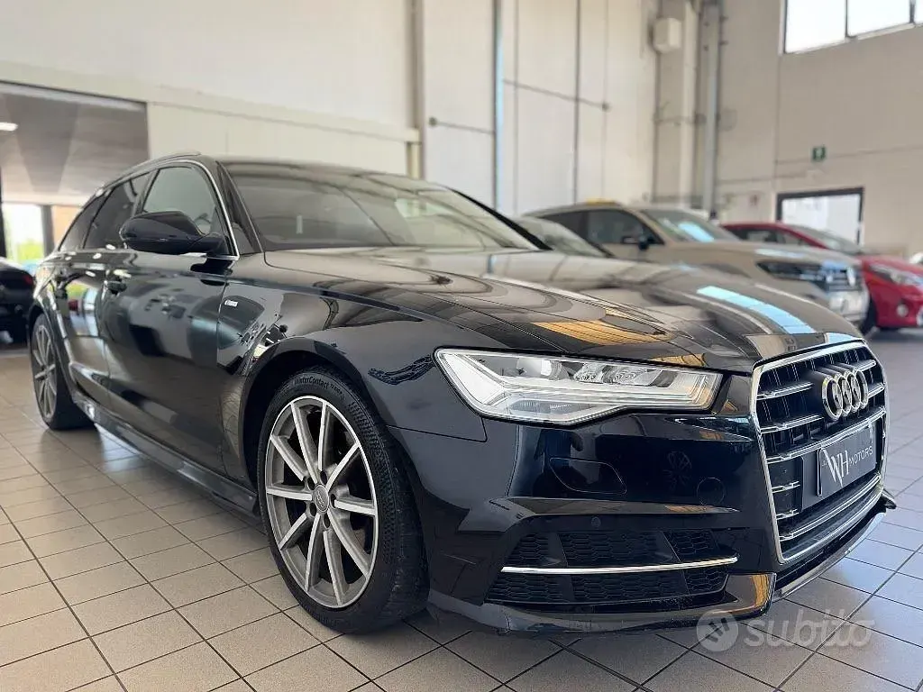 Begagnad Audi A6 S-Line 190 HK (139 kW) 2017 Grå Sedan