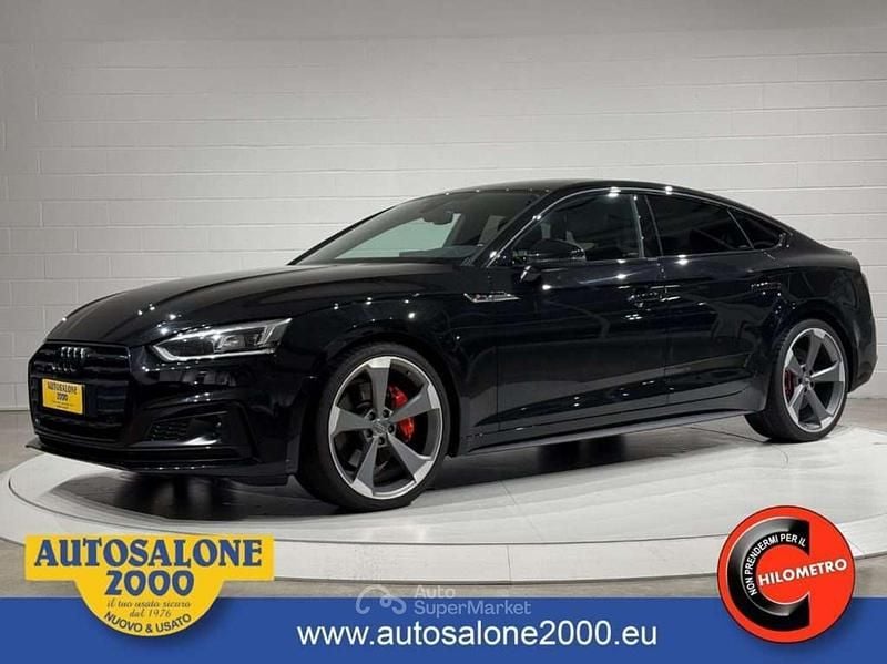 Usata Audi A5 S-Line 252 CV (185 kW) 2017 Nero Coupé