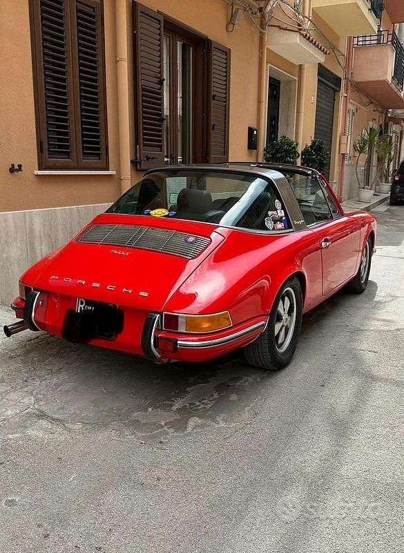 Usata Porsche 901 1970 Rosso Cabrio