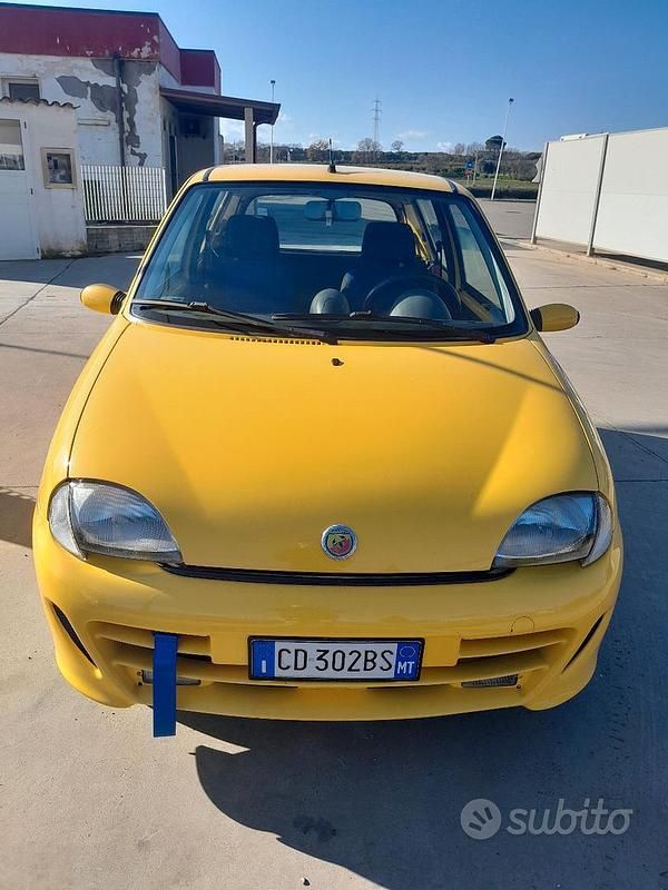 Usata Fiat Seicento 2000 Giallo Utilitaria