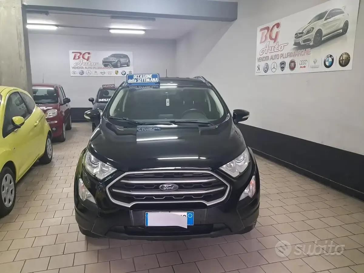 Usata Ford Ecosport 99 CV (72 kW) 2018 Nero SUV