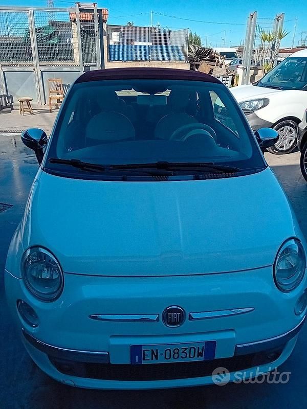 Usata Fiat 500 69 CV (50 kW) 2012 Cabrio